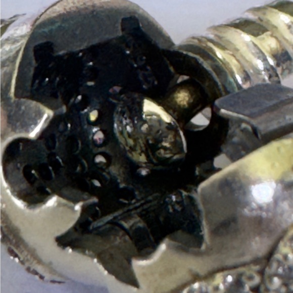 PANDORA Disney Beauty and the Beast Bracelet with Rose Clasp 590748CZ 7.5” - Picture 4 of 7